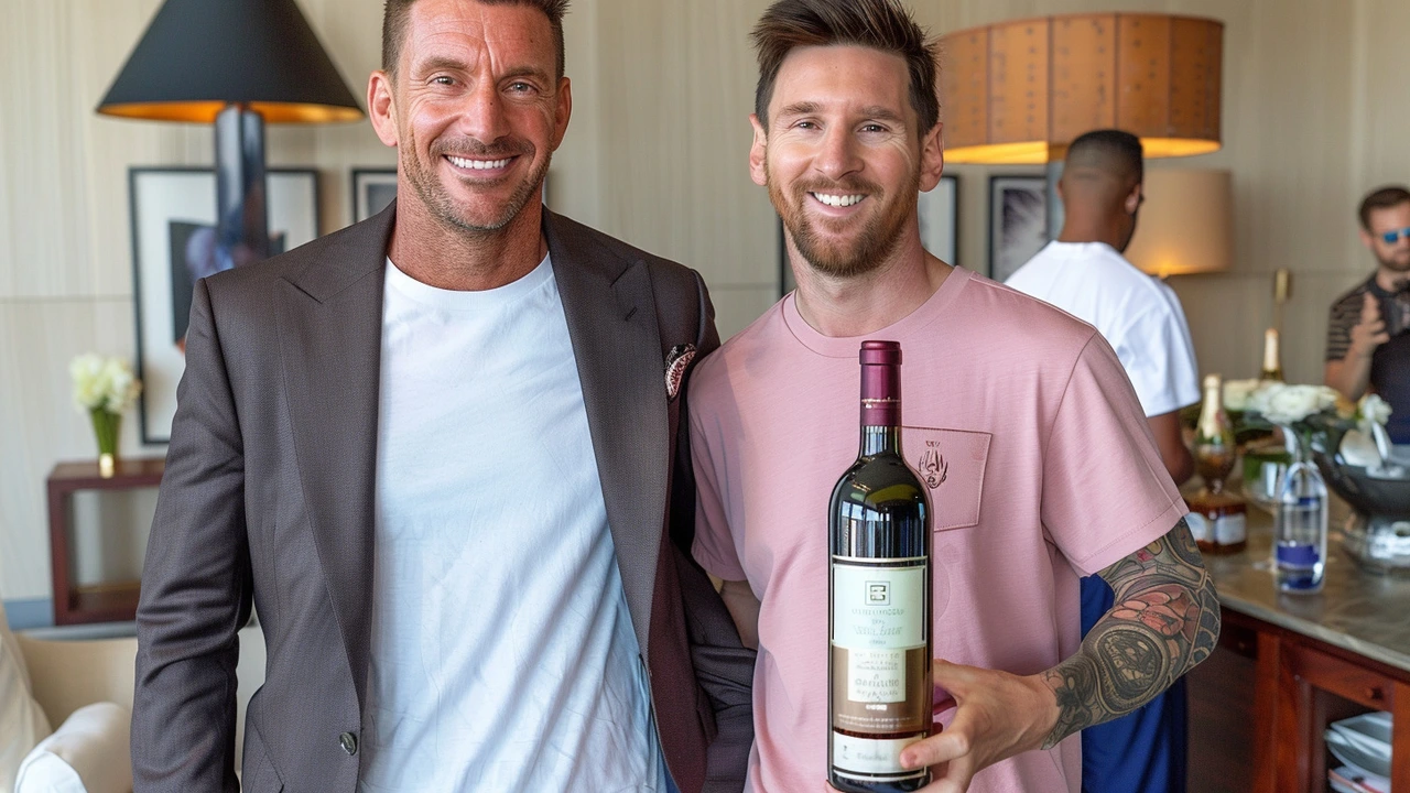 David Beckham Celebra Aniversário de 37 Anos de Messi com Presente Especial de Vinho